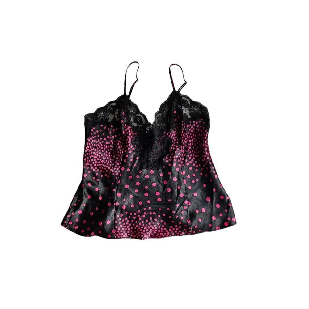 frederick’s of hollywood satin lace cami top - Picture 6 of 7